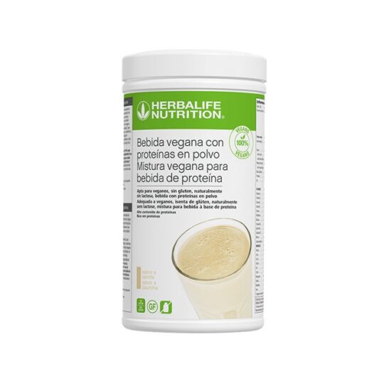 Herbalife Bebida Vegana con Proteínas en Polvo Vainilla 560 g