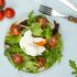 ensalada de lechuga tomate y huevo